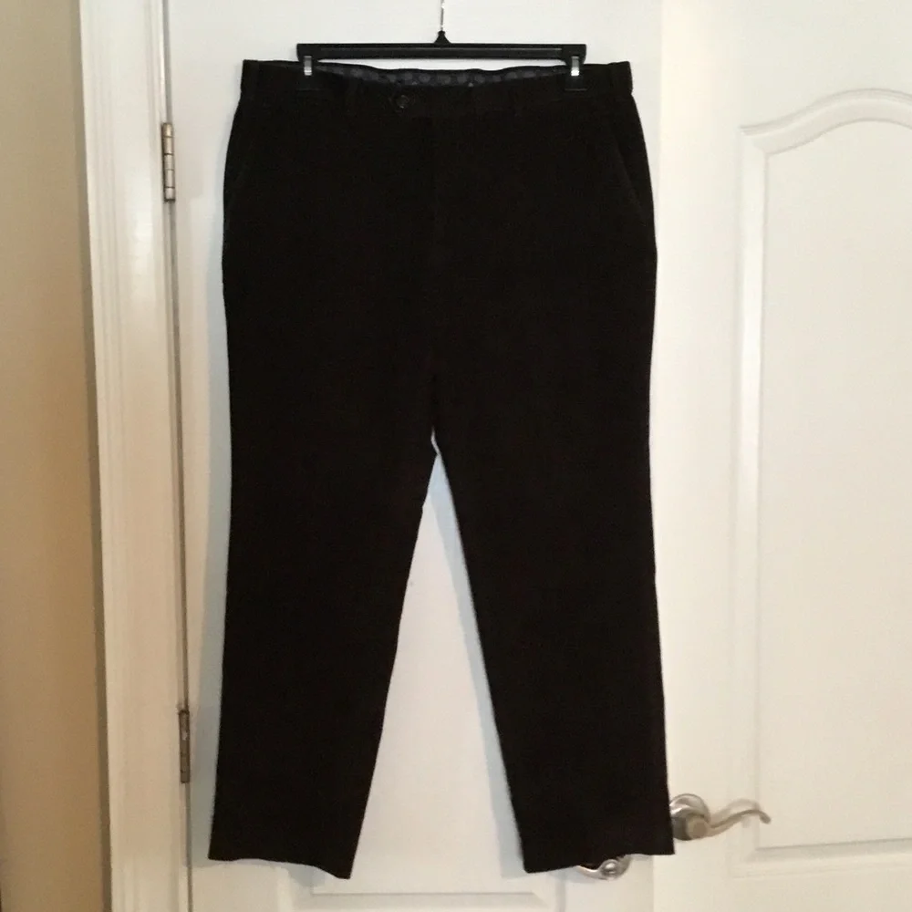 Lauren Ralph Lauren Men's Dark Brown Corduroy Pants